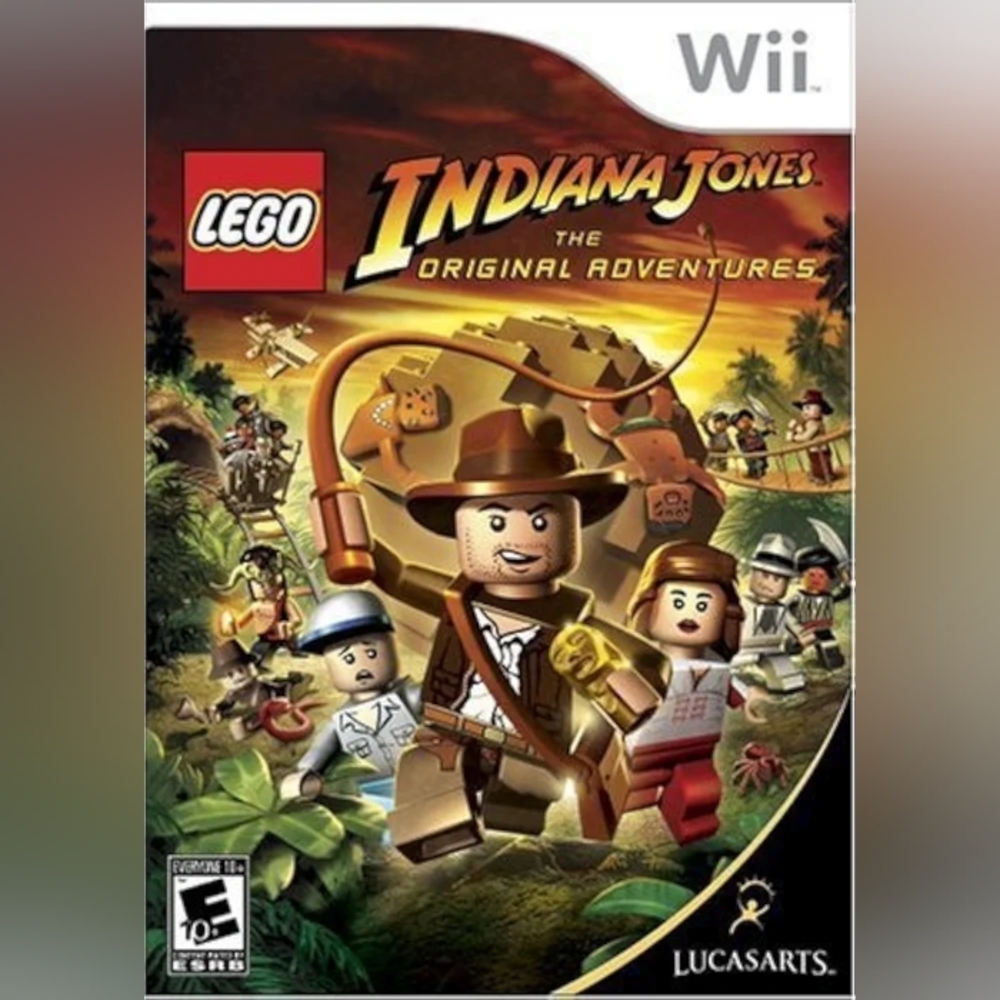 Indiana Jones The Original Adventures 🔥 Nintendo Wii 🕹 Vintage Video Game